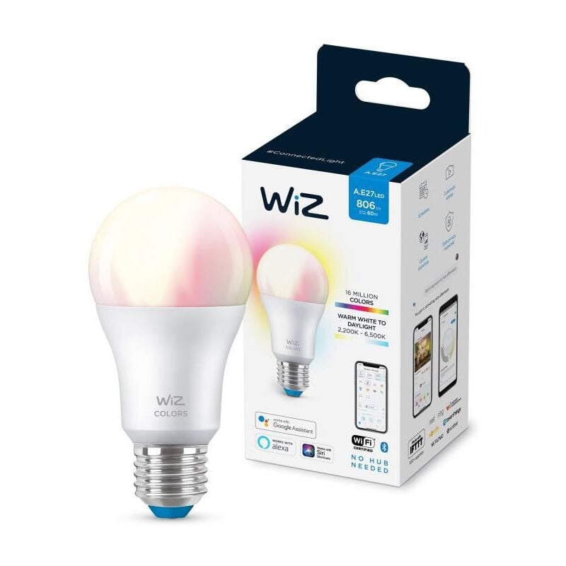 WIZ - Ampoule connectee couleur E27 60W
