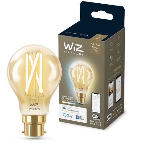 WiZ Ampoule connectee vintage Blanc variable B22 50W
