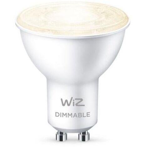 INNOVATE® Ampoule LED GU10 à Intensité Variable Blanc Chaud 3 W Opale Brillant, 5x GU10 LED Spot Warmweiß Frosted