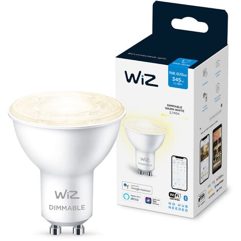 WiZ ampoule LED Connectée Vintage Globe E27, Nuances de Blanc, équivalent  50W, 640 lumen, fonctionne avec Alexa, Google Assistant et Apple HomeKit