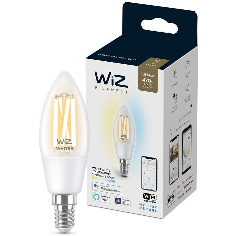 

Wiz Bomb Fill Vela 40W E14 27K65K Wifi