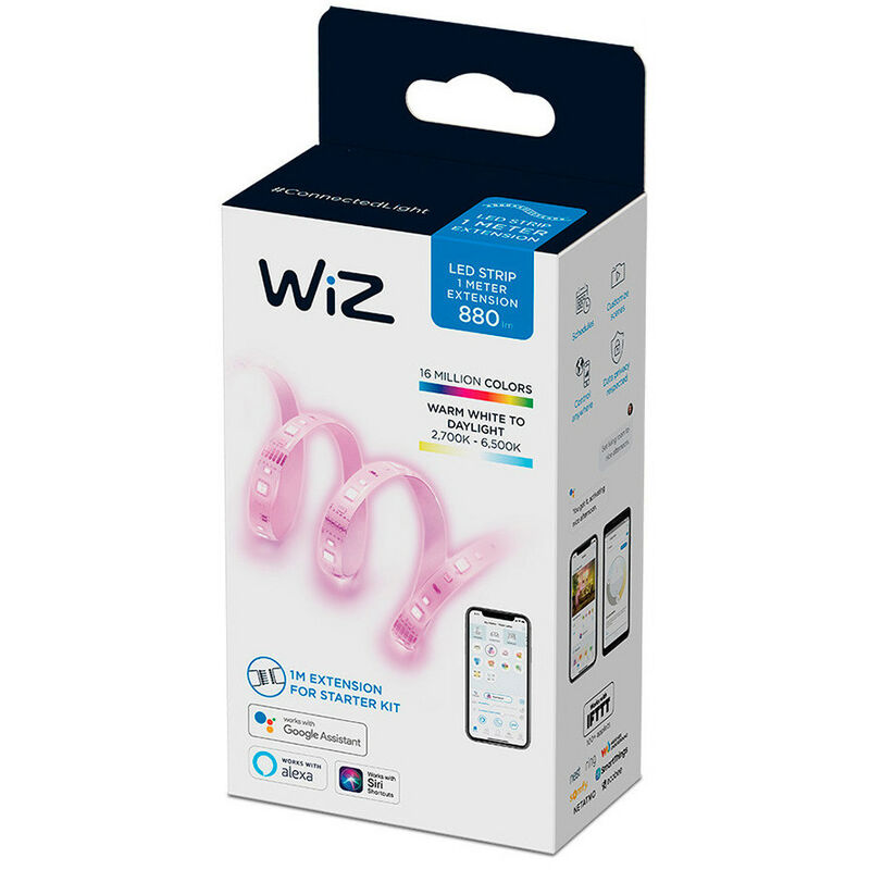 Extension Bande Led 1mts 880lm Wiz Philips