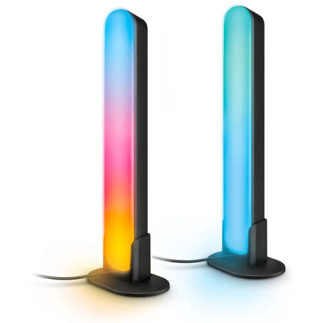 WiZ Gradient lampada LED nera design elegante RGBIC