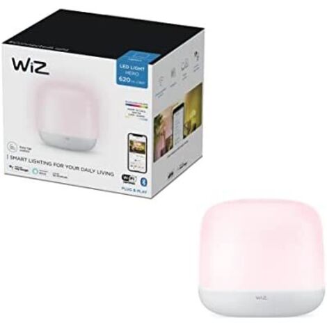 WiZ Hero lámpara de mesa blanca iluminación inteligente LED