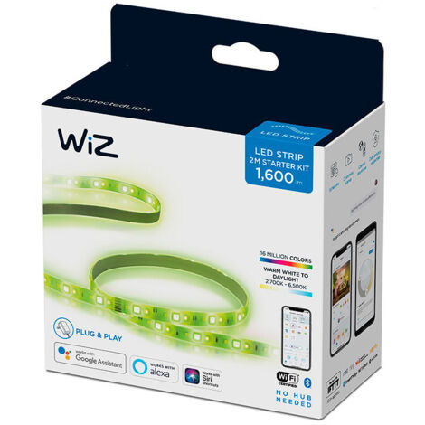 WiZ Ruban de lumière Kit de démarrage pour bandeau LED 2 m