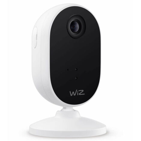 WiZ Security Kamera Camera in Weiß und Schwarz mit Bewegungsmelder