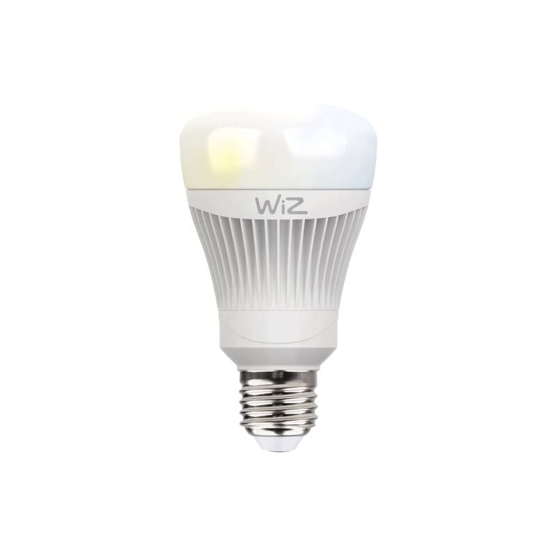 Image of Whites lampadina led Smart tipo a WiFi, luce bianca. Dimmerabile, 64.000 tonalita' di bianco. Funziona con Amazon Alexa e Google Home. [Classe di