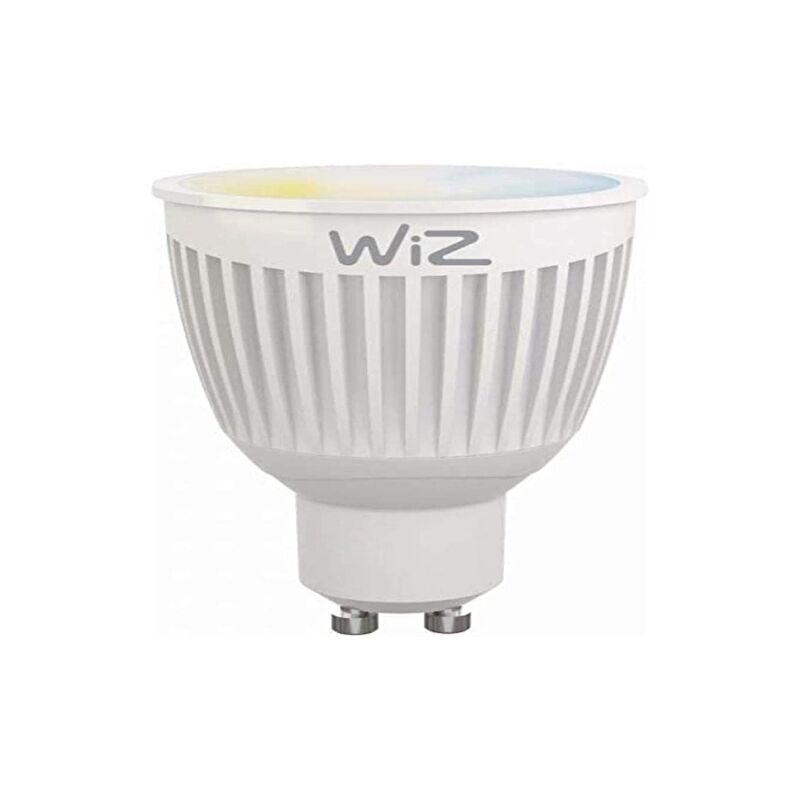 Image of WIZ - lampadine led Smart GU10 WiFi luce bianca. Dimmerabile, 64.000 tonalita' di bianco. Funziona con Amazon Alexa e Google Home. 2-Pack. [Classe di