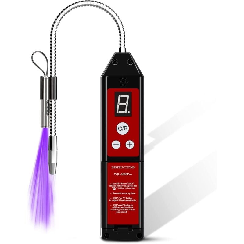 S-giant - WJL-6000PRO Détecteur De Fuite De Fréon avec lumière led, Détecteur De Fuite De Réfrigérant, Détecteur De Fuite d'Halogène Testeur Hvac Air