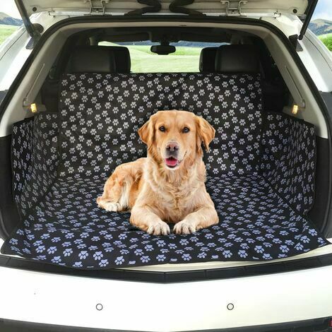 WJNVCP Protector de maletero de coche Protector de maletero de perro impermeable alfombrilla de perro alfombrilla de maletero de coche cubierta protectora de coche para mascotas asiento de coche de vi