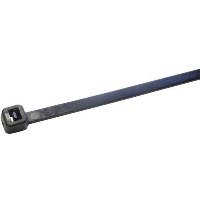 WKK 110267071 110267071 Fascetta per cavi 450 mm 7.60 mm Nero Stabilizzato ai raggi UV 100 pz.