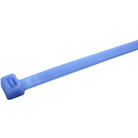 WKK 5802 Fascetta per cavi 292 mm 7.60 mm Blu stabile al calore, Stabilizzato ai raggi UV, stabilità chimica, resistent