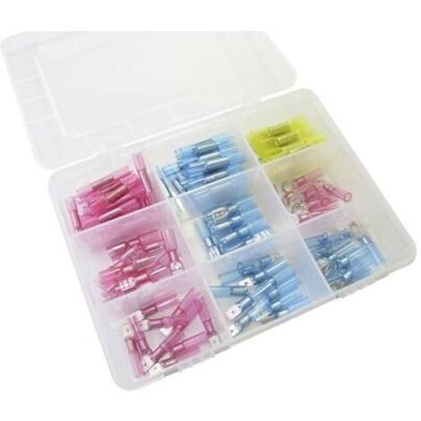WKK 60521 Assortimento di terminali isolati rossi blu gialli