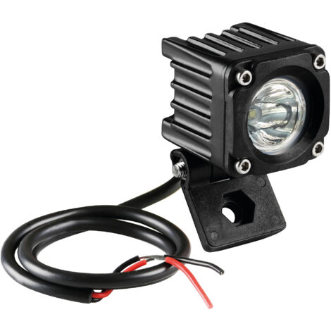 WL-19, faro ausiliario a 1 Led - 12/24V - Luce focalizzata - Bianco