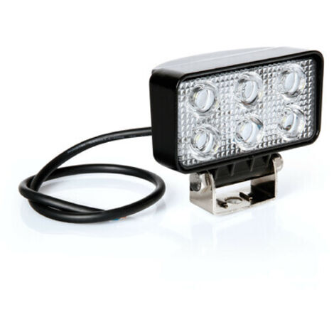WL-2, faro ausiliario a 6 Led - 12/24V - Bianco