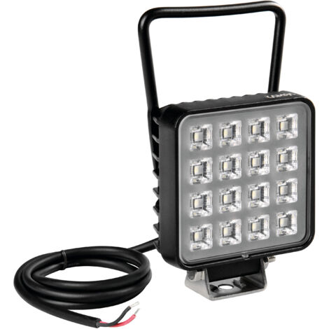 WL-28, faro ausiliario a 16 Led - 12/24V - Bianco