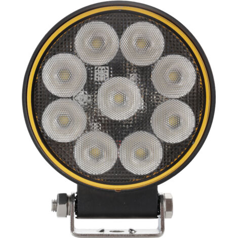 WL-29, faro ausiliario a 9 Led - 12/24V - Bianco
