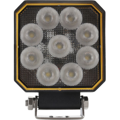 WL-30, faro ausiliario a 9 Led - 12/24V - Bianco