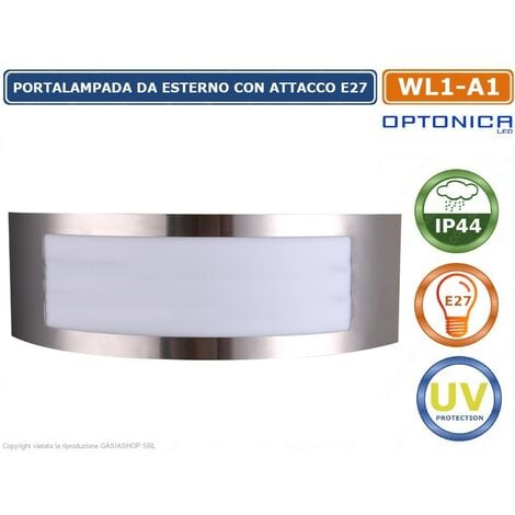 Lampada V-TAC LED da muro a lanterna con portalampada Sku 7066 IP44