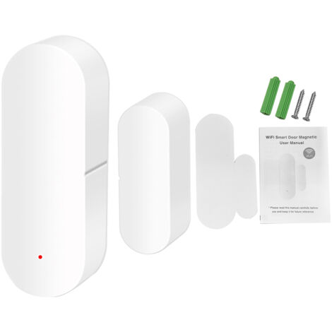 WLAN-Heimsicherheitssystem mit Magnetalarm, Tür-/Fenstersensor, Öffnungsalarm und App-Steuerung, für Garage, Wohnung, Studentenwohnheim