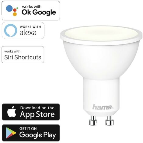 WLAN LED-Lampe GU10 5,5W Weiß dimbar