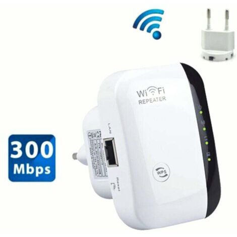 WLAN-Verstärker, 2,4-GHz-WLAN-Verstärker für Zuhause, 300 Mbit/s Super Boost WLAN-Reichweitenverstärker, WLAN-Signalverstärker-Repeater, einfache Einrichtung und große Reichweite