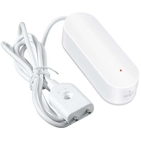 WLAN-Wasserleckmelder, Wasserstandsmelder, Wassermelder, drahtloser Wasseralarmsensor, Push-Benachrichtigungen auf Smartphones (Tuya)