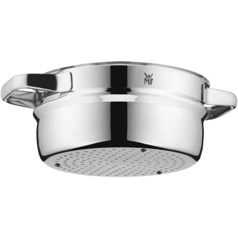 WMF 793206380 Inserto per Ammortizzatore, 20 cm, Materiale: Acciaio Inox Cromargan 18/10 lucidato, antiruggine, Lavabile in lavastoviglie, acidi, Adatto al Forno, Resistente al Calore Fino a 250°C