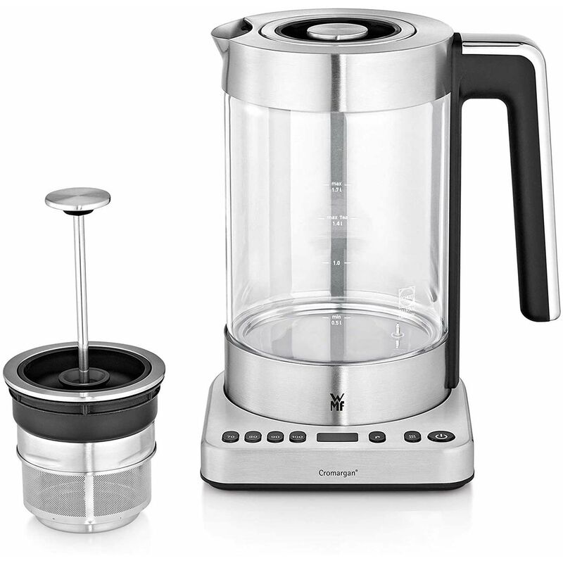 Image of Lono Tee 1.7L 3000W Black,Stainless steel,Transparent - electric kettles (ac, 50/60 Hz) - WMF