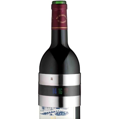 WMF Clever and More Termometro per Vino a Clip  Acciaio Inossidabile Opaco