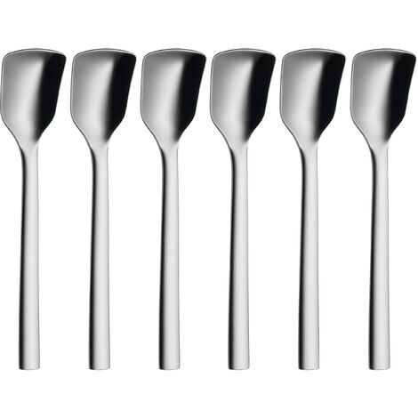 WMF Cucchiaio da caffè, Inossidabile, Grigio Acciaio