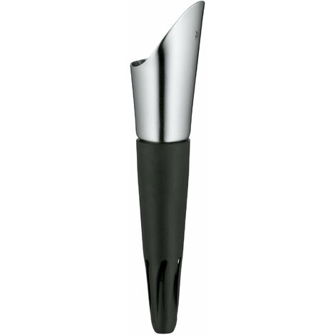 WMF Decanter per vino con aeratore 14 cm, acciaio inossidabile Cromargan, plastica, versatore per vino