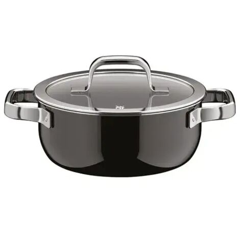 WMF Faitout bas 24 cm Noir - Fusiontec Mineral Pro
