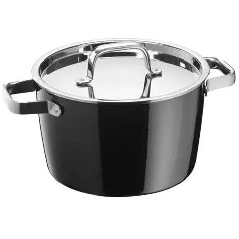 WMF Faitout haut 22 cm Noir - Fusiontec Aromatic