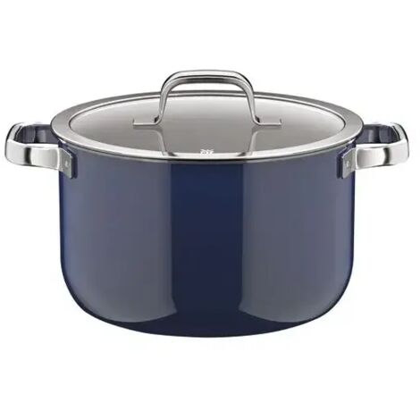 WMF Faitout haut 24 cm Bleu Foncé - Fusiontec Mineral Pro