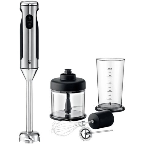 WMF Lineo Mixeur plongeant 700 W fonction turbo, avec pied, avec blender acier inoxydable, noir W063122
