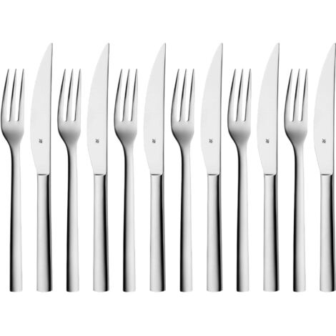 WMF Nuova Set de 12 Couverts en Acier Argenté