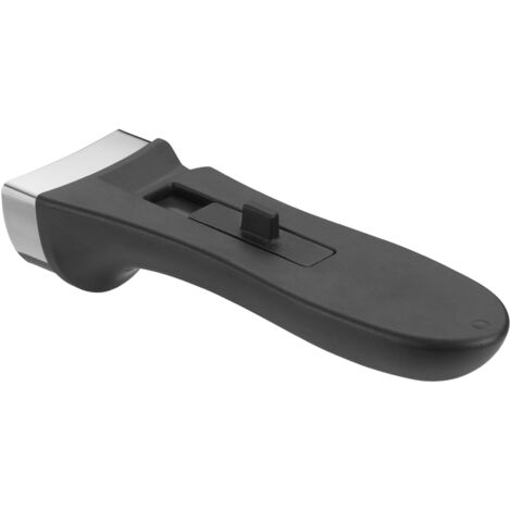 WMF Perfect Plus - Maniglia di ricambio per pentola a pressione, 3 l, 8,5 l, 22 cm, in plastica, ignifuga, colore: Nero