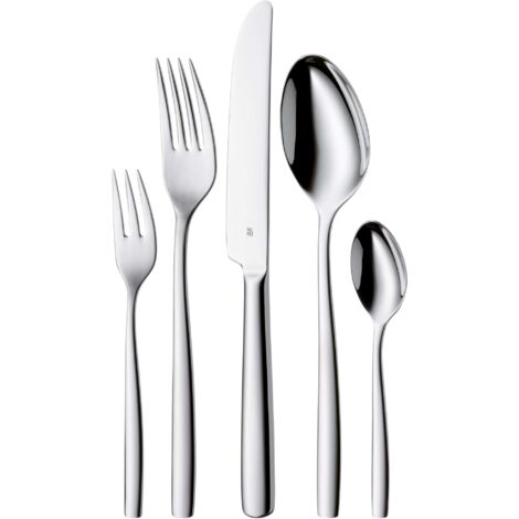 WMF Posate per Bambini, Alluminio, Grigio, Palma 60-Teilig, 12 unità