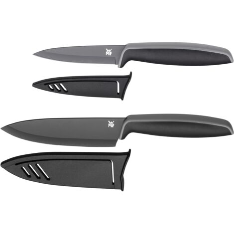 WMF Set di 2 Coltelli Acciaio Inossidabile Nero