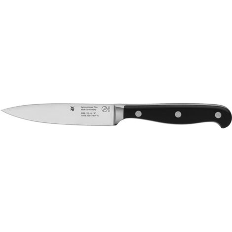WMF Spitzenklasse Plus Coltello da Preparazione, con Tecnologia Performance Cut, Nero, 10 cm
