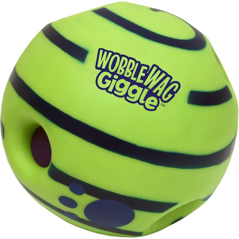 WOBBLE WAG GIGGLE La Balle sonore pour Chien - Vu à la Télé
