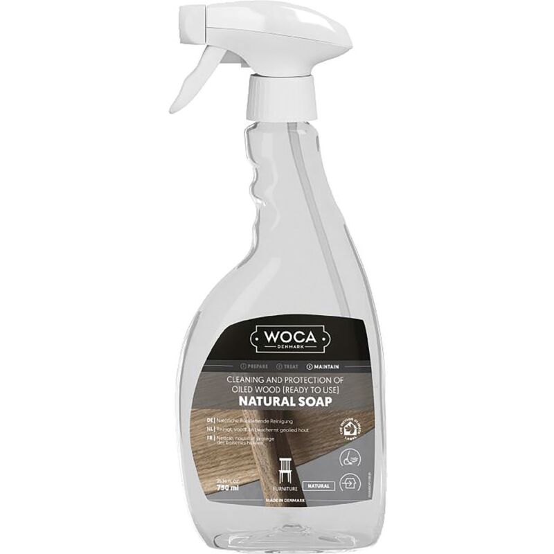 Woca - Sprühseife (holzbodenseife) Für Geölte Und Geseifte Holzböden Natur 0, 75 L