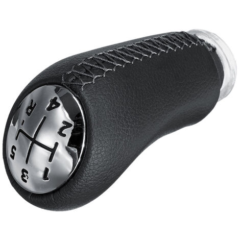 WODHMIEY Pomello Leva Cambio, Pomello Del Cambio a 5 Marce, Pomello Del Cambio Compatibile per Clio III 2005-2009 II 2002-2009 Scenic II 2003-2006 2009.