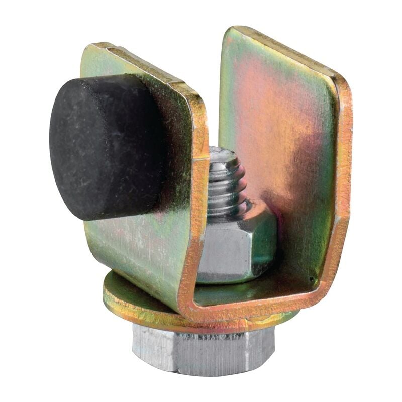 030080 Stopper 300 p Profil 300 Stahl Oberfläche verzinkt, gelb – Helm | 04041518010460 030080 Stopper 300 p Profil 300 Stahl Oberfläche verzinkt, gelb – Helm | 04041518010460