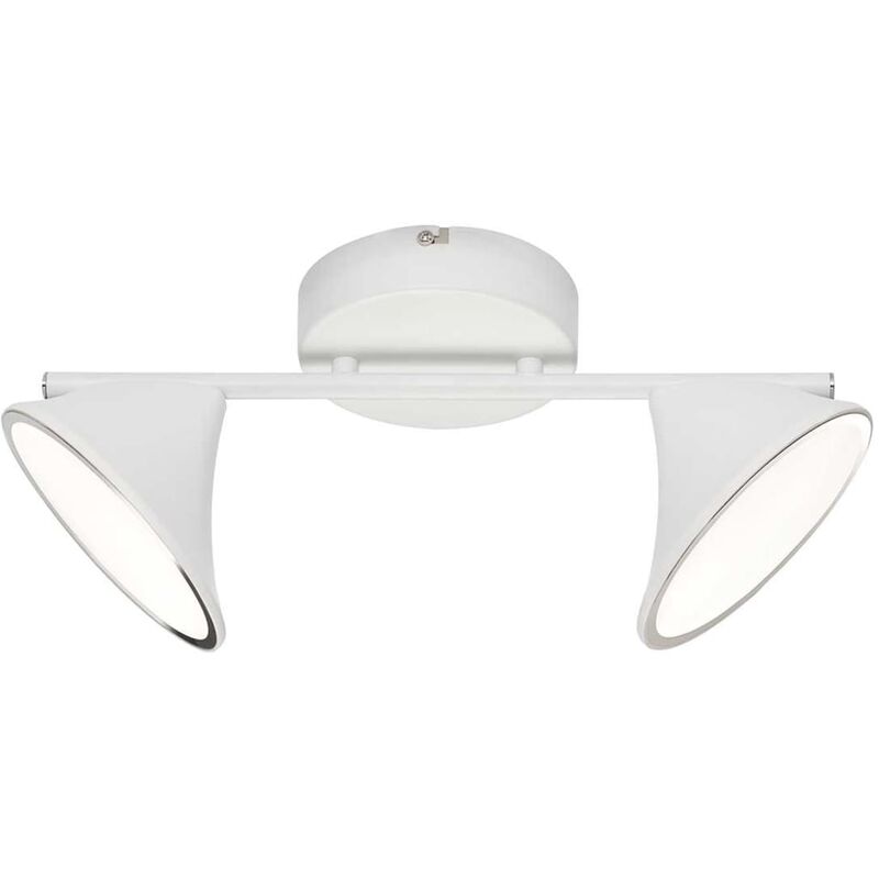 

Lámpara de pared LED Chara Duo blanca - Blanco - Wofi