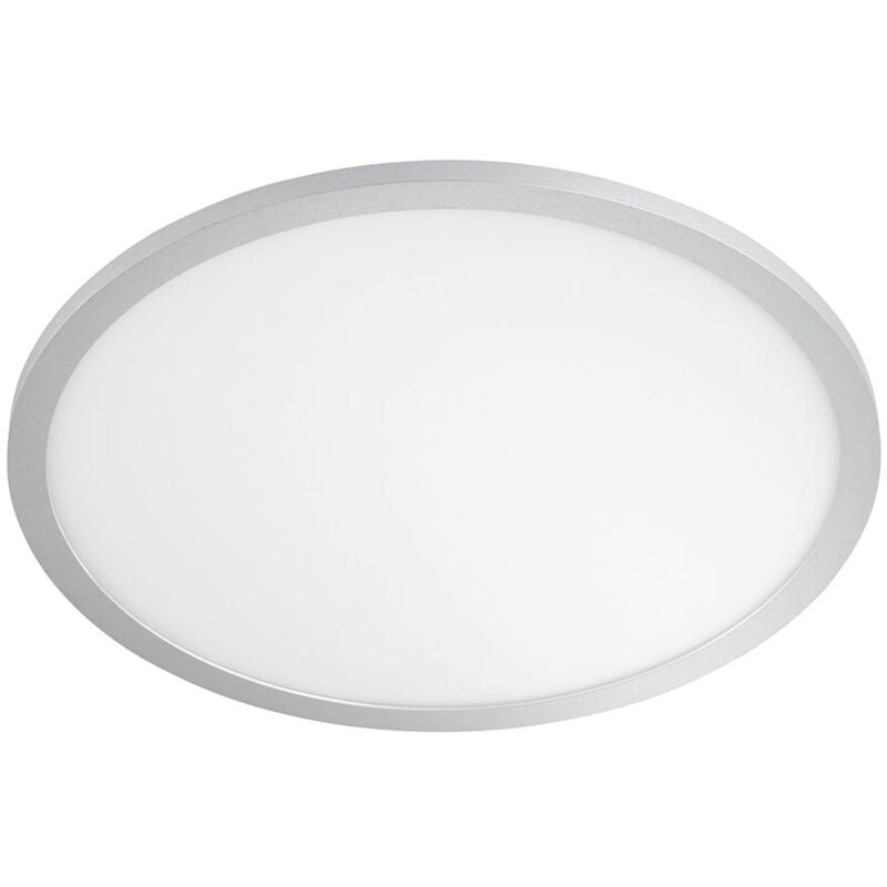 

Lámpara de techo LED con RGB Linox 40x5 cm plateado - Plateado - Wofi