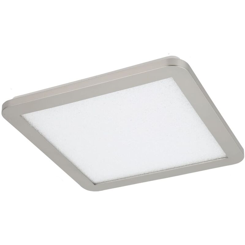 

Wofi - Lámpara de techo LED Donna 23x23 cm cromado - Plateado