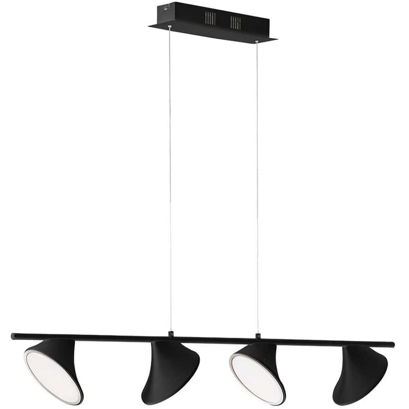 Plafonnier LED suspension salon salle à manger éclairage spot suspension DIMMABLE Wofi 6596.04.10.9000