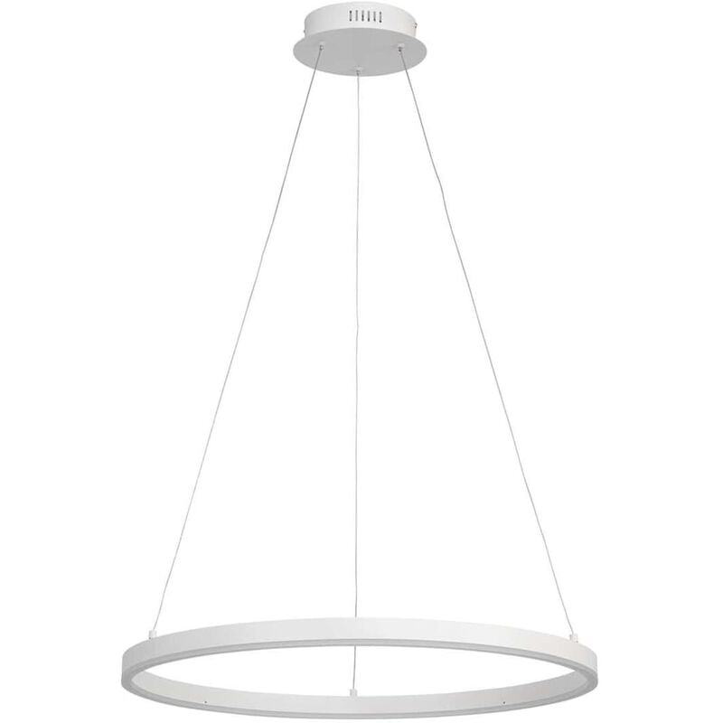 Wofi - LED-Hängeleuchte Vaasa 60x150 cm Weiß - Weiß